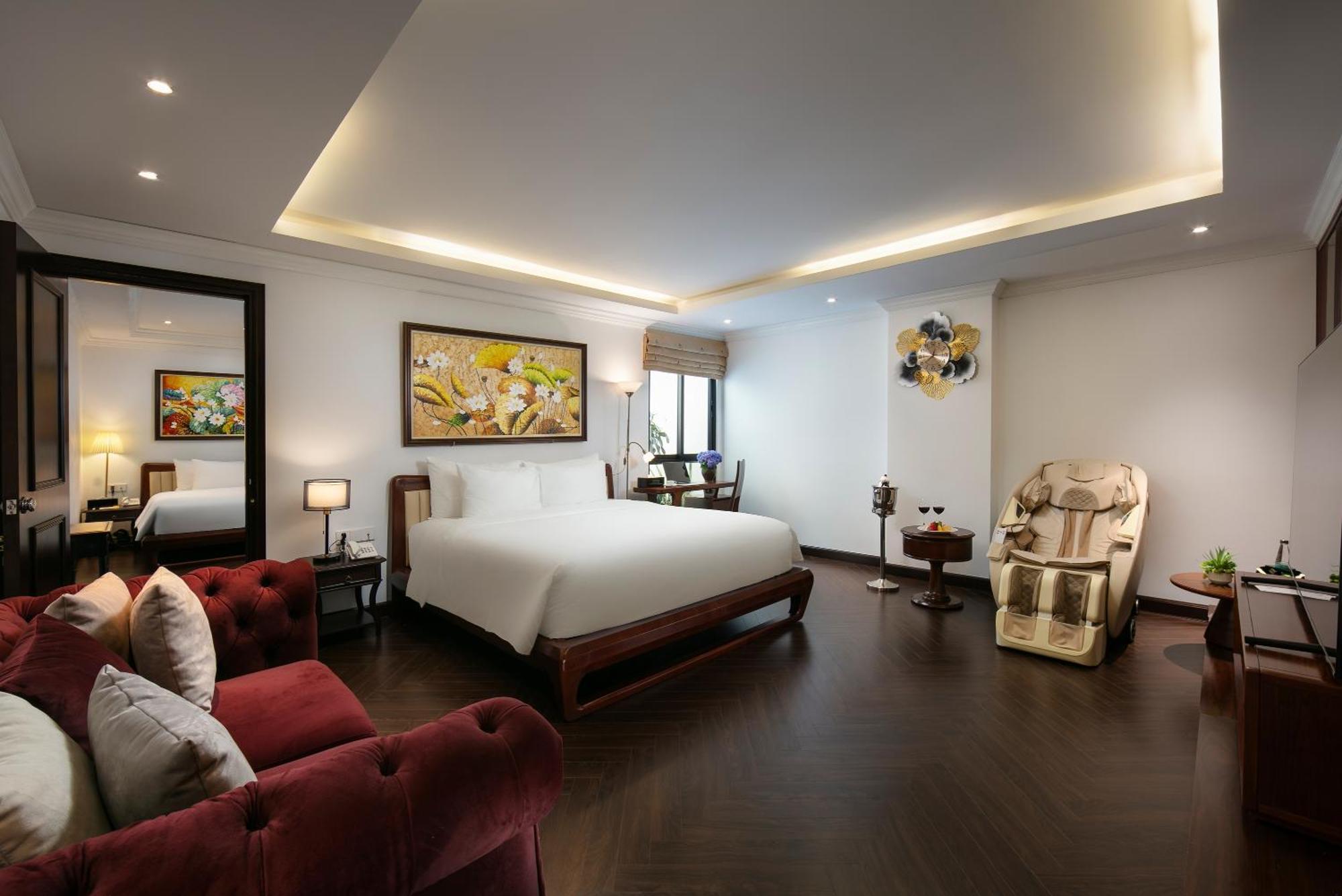May De Ville Crown Hotel ハノイ市 エクステリア 写真